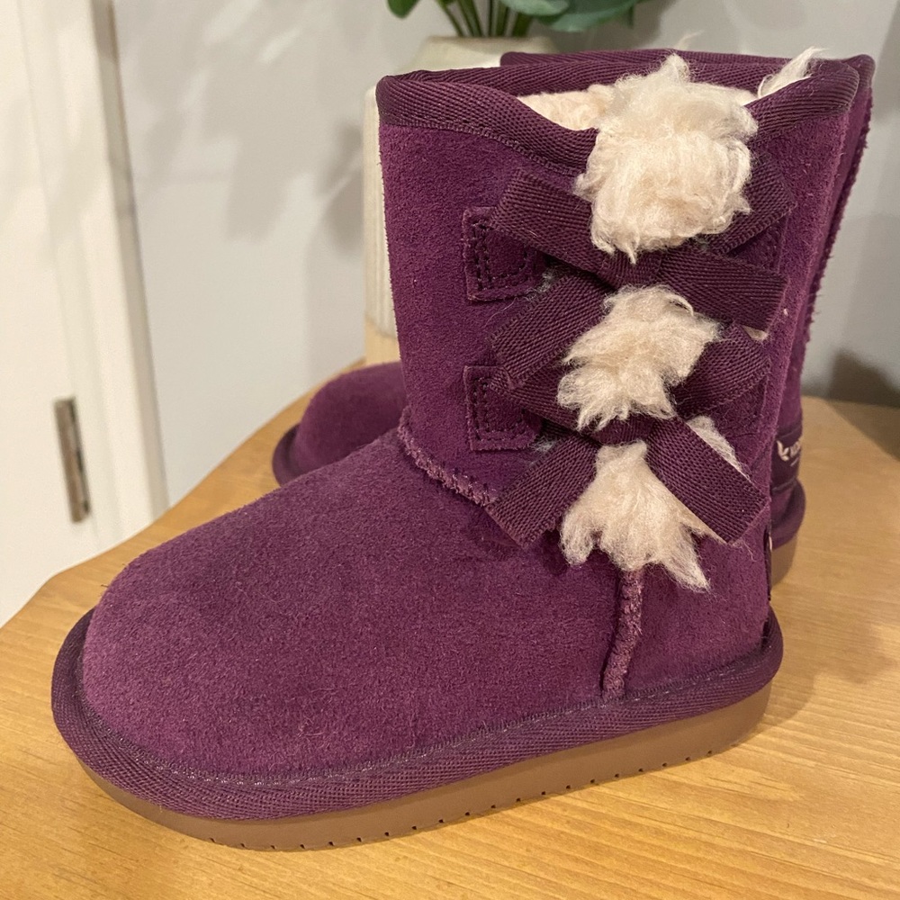 Koolaburra Kids Uggs size 7- purple